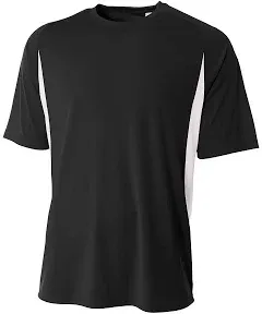 A4 N3181 Men's Cooling Performance Color Blocked T-Shirt