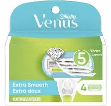 Gillette Venus Extra Smooth 4 Refill Cartridges