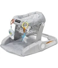 Summer Infant Learn-to-Sit 2-Position Floor Seat Sit Baby Up Gray