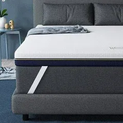 Bedstory 3 inch Queen Memory Foam Mattress Topper