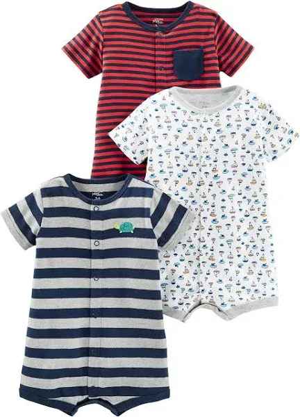 Simple Joys by Carter's Baby 3-Pack Snap-up Rompers