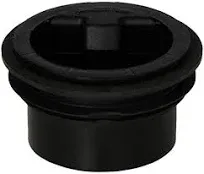 Rectorseal 97041 2 &#034; Dia., Hdpe, Black Finish, Trap Seal, Drain Seal