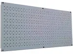 Wall Control Pegboard 16in x 32in Horizontal Metal Pegboard Tool