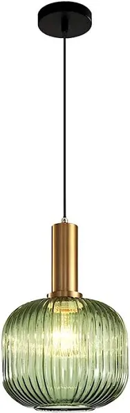 I-xun Modern Striped Glass Pendant Light Fixtures