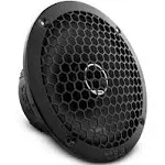 DS18 PRO-ZT6 6.5-Inch 2 Way Pro Audio Midrange Speakers With Built-in Bullet Tweeter 4-Ohms 450W Max 225W RMS Water Resistant - Black Metal Mesh Grill