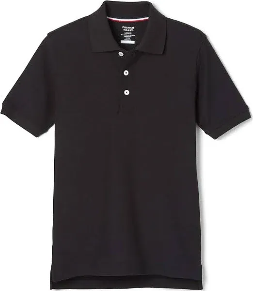 French Toast Boys Short Sleeve Pique Polo