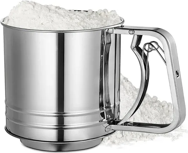 Fine Mesh Stainless Steel Flour Sifter