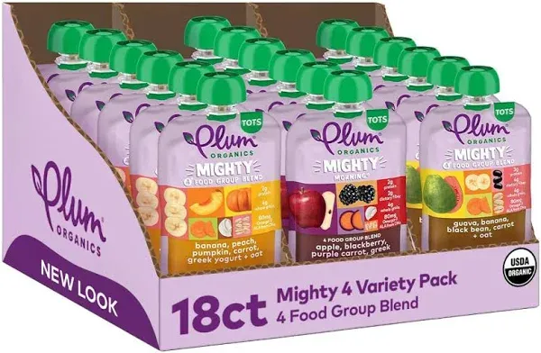 Plum Organics Toddler Food Mighty 4