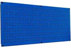 Wall Control Metal Pegboard Pack Powder-Coated Black 4 Panels of 32 in. x 16 in