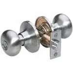 Master Lock BCO0115 Entry Knobs Satin Nickel 1-3/4" Satin Nickel