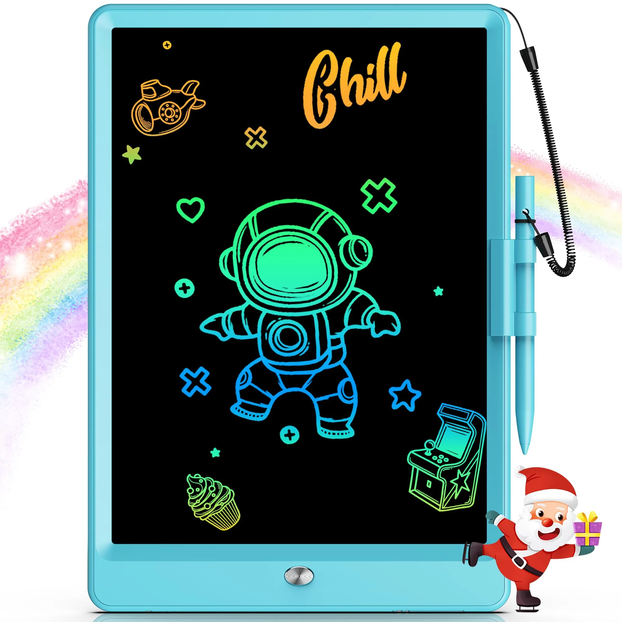 Toys for 3-6 Years Old Girls Boys, LCD Writing Tablet 10 Inch Doodle Board, Elec