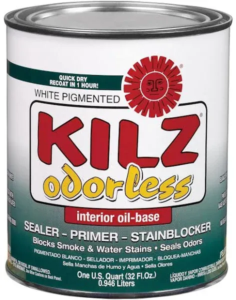 Kilz Original Low Odor Oil-Based Interior Primer Sealer Stainblocker