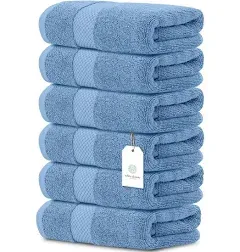 White Classic Luxury Cotton Hand Towel 16x30