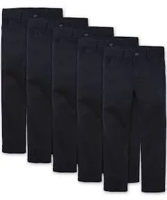 The Children's Place Boys' Stretch Skinny Chino Pants (5-Pack)