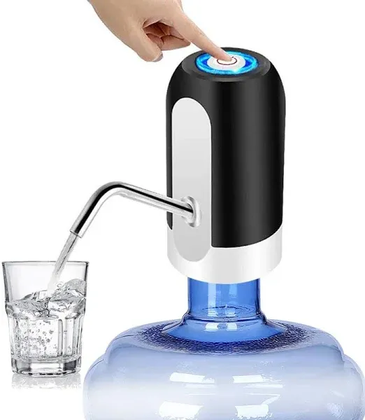 Water Bottle Pump 5 Gallon USB Charging Automatic Drinking Portable Electric Water Dispenser/Switch