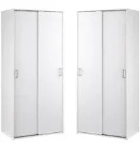 Home Square Space Wardrobe Set of 2