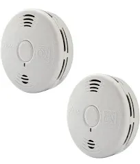 Kidde Smoke & Carbon Monoxide Detector Combo, 10-Year, Replacement Alert. 6 Pack