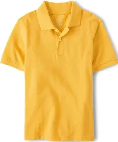 The Children's Place Boys Short Sleeve Pique Uniform Polo