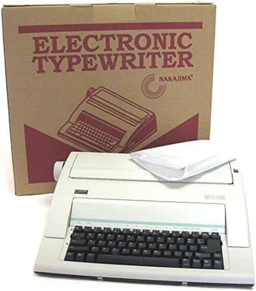 Nakajima WPT150 Portable Electronic Typewriter