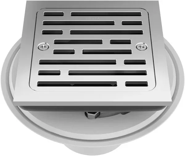 Delta DT062412 4" Tile-In Square Shower Drain