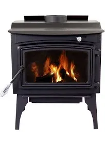 Pleasant Hearth 1,800 Sq. Ft. Wood Burning Stove with Legs