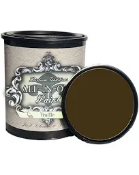 ALL-IN-ONE Paint by Heirloom Traditions - Truffle (Dark Brown) - 128 Fl Oz -