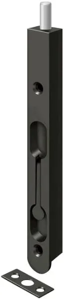 Deltana 7FBZ10B 7 in. Flush Bolt Zinc - Oil Rubbed Bronze