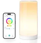 meross Smart Table Lamp Bedside Lamp Compatible with Apple HomeKit Siri Amazo...