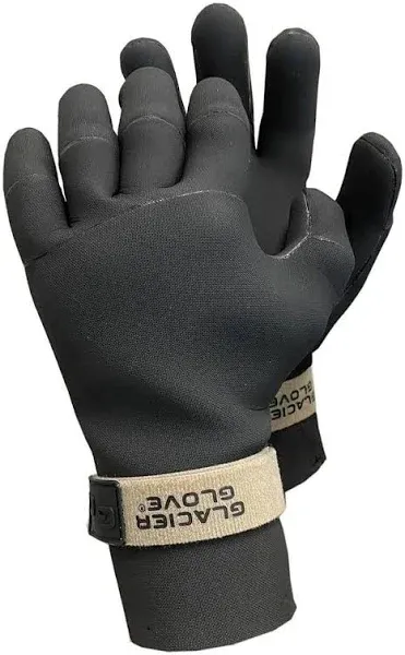 Glacier Glove Men's Perfect Curve Waterproof Fleece-Lined Blind Stitched Neoprene Gloves | Seamless Palm | Pre-Curved Fingers