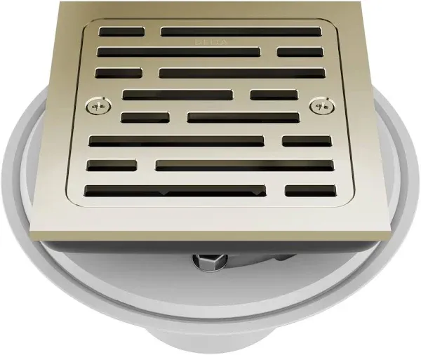 Delta DT062412 4" Tile-In Square Shower Drain