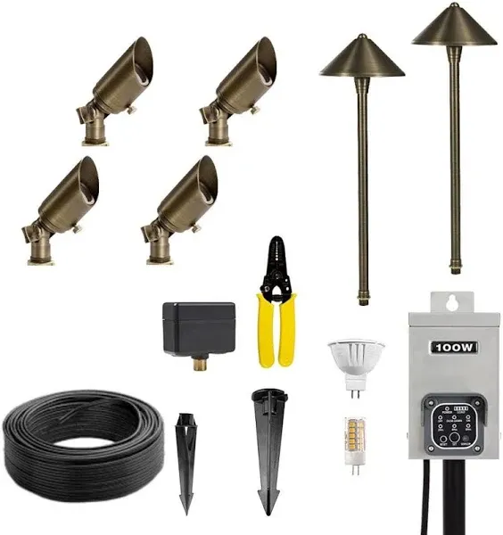 Volt Essentials Landscape Lighting Kit LOWKIT1