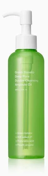 SUNGBOON EDITOR Green Tomato Deep Pore Double Cleansing Ampoule Oil