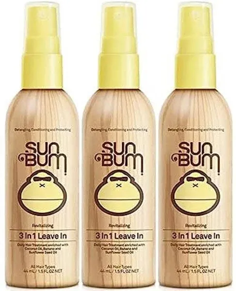 Sun Bum Beach Formula 3-in-1 Leave Hair Conditioner Spray (1.5 fl oz)