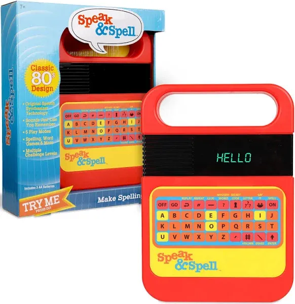 Basic Fun Speak &amp; Spell Electronic Game - 09624