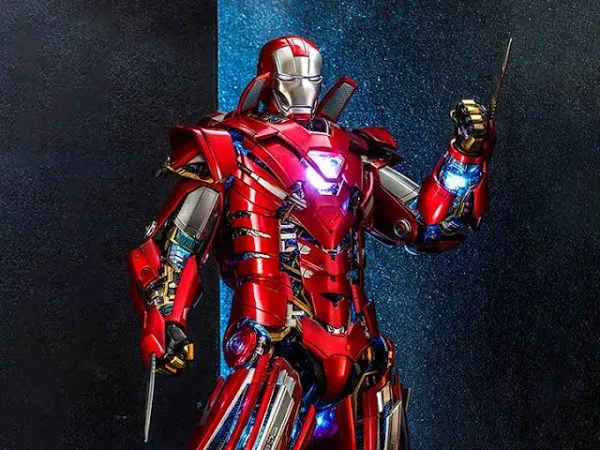 HotToys MMS618D43 Iron Man 1/6th scale Silver Centurion (Armor Suit Up Version)