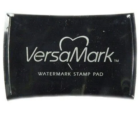 Tsukineko VM000001 Full-Size VersaMark Pigment Inkpad, 3-Inch X 2-Inch, Clear