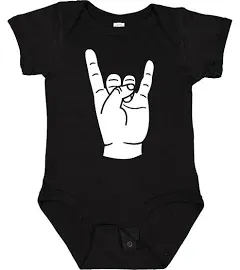 Style Rocking Heavy Metals Skull Baby Bodysuit