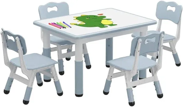 GAOMON Kids Table and Chair Set