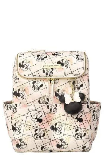 Petunia Pickle Method Backpack - Shimmery Minnie Mouse Diaper Bottom