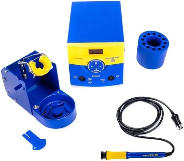 Hakko FM203-01 Solder station with T15-D24 Chisel Tip Included