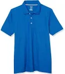 French Toast Boys Short Sleeve Pique Polo