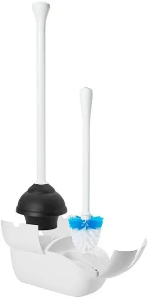 OXO Good Grips Toilet Brush and Plunger Combo