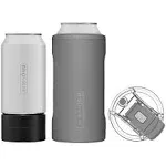 BruMate Hopsulator Trio Muv 3-in-1 16oz12oz Cans Insulated Can Cooler - Matte Gray