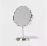 Threshold Brushed Nickel Bathroom Mirror | Target