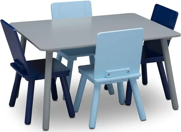 Delta Children 5-Pc Table and 4 Chair Set