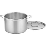 MultiClad Pro Triple Ply Stainless Cookware 12 Quart Stockpot with Cover