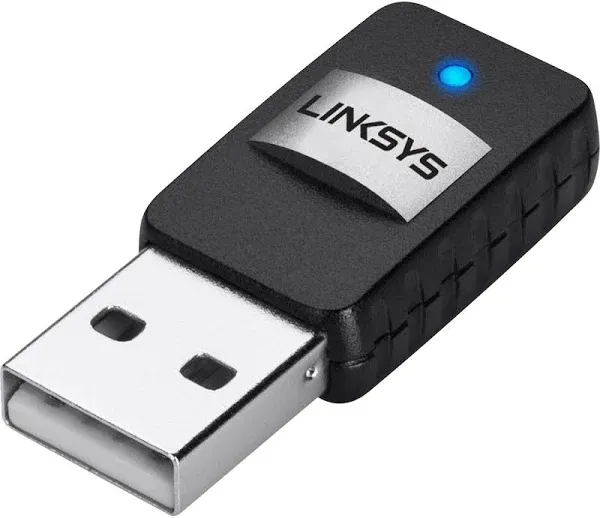 Linksys AE6000 IEEE 802.11ac Wi-Fi Adapter for Desktop Computer/Notebook