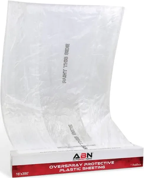 Clear Plastic Sheeting 10 Micron Masking Film ABN 0877/0884_PARENT