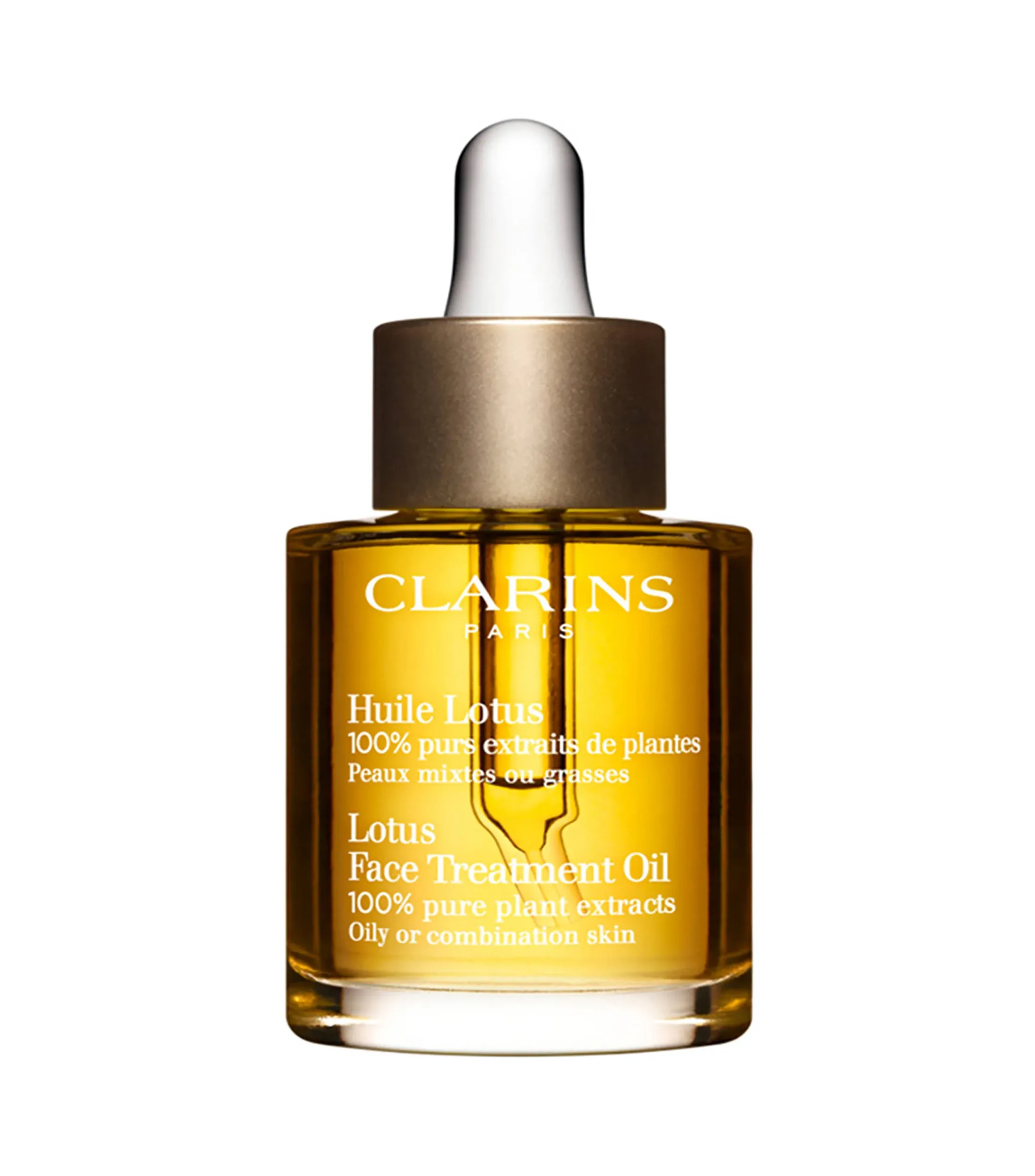 🔥🔥Clarins 🔥🔥 Huile Lotus Treatment Oil 1 oz.  NIB COMBINATION OR OILY SKIN