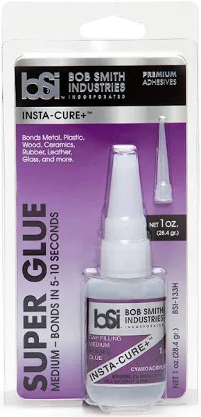 BSI 133H Cyanoacrylate(<wbr/>CA) Super Glue 1oz Gap Filling Pocket - Purple Label